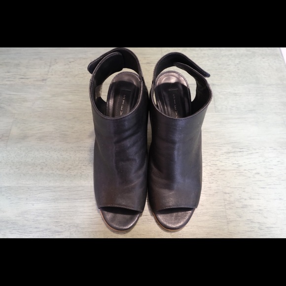 Steven by Steve Madden Slater Open Toe Bootie Heel - Picture 2 of 10